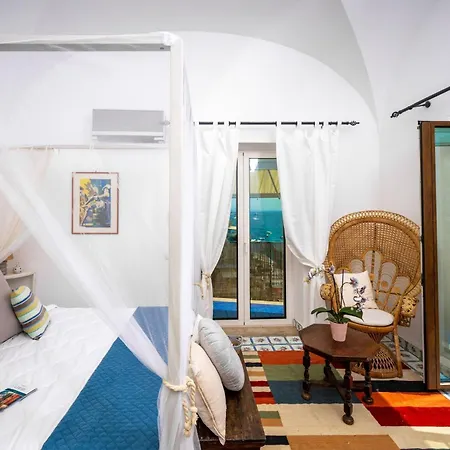 Luxury Suite With Stunning Sea View In Positano Bed and breakfast Positano