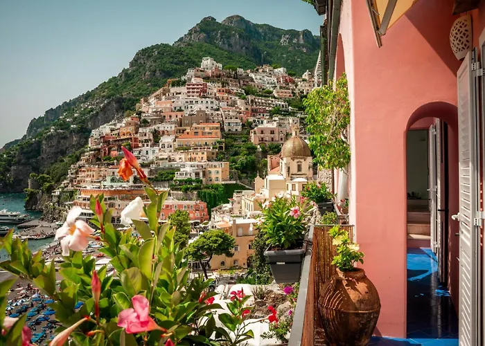 Bed and breakfast Luxury Suite With Stunning Sea View In Positano *