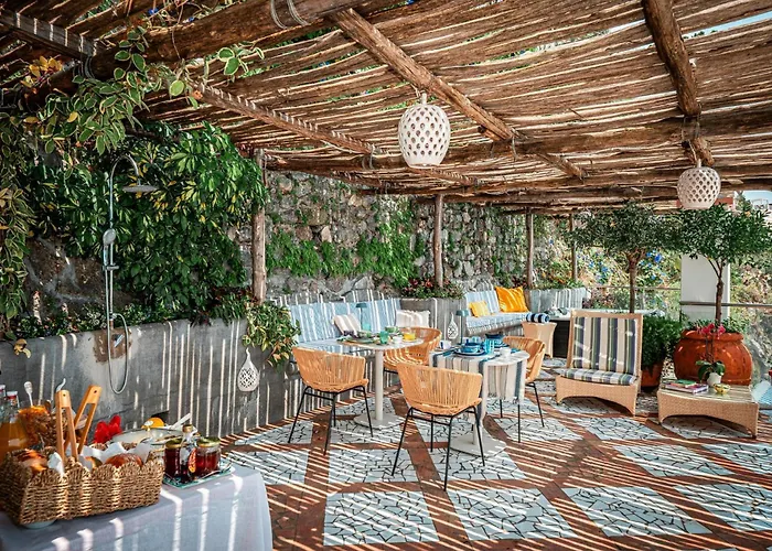 Bed and breakfast Luxury Suite With Stunning Sea View In Positano