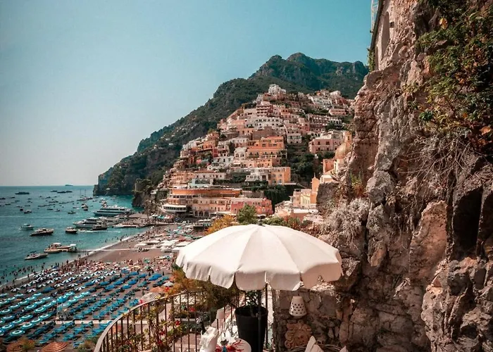 Luxury Suite With Stunning Sea View In Positano Bed and breakfast Positano
